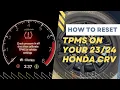 Quick and Easy TPMS Light Reset for Your 2023-2025 Honda CR-V ON EVERY TRIM