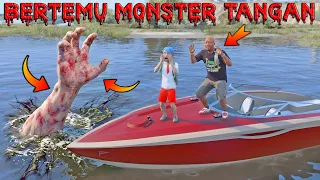 BOCIL BERTEMU MONSTER TANGAN MUNCUL DARI DALAM LAUT, BAPAK MUKIDI KAGET - GTA 5 BOCIL SULTAN