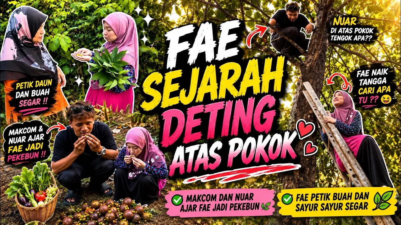 FAE SEJARAH MENCIPTA SEJARAH DI ATAS POKOK MANGGIS‼️MAKCOM DAN MANGGIS MENJADI SAKSI