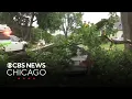Strong storms leave damage power outages across Chicago area