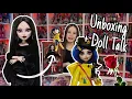 Monster High Skullector Morticia Addams Doll Unboxing Doll Talk about Coraline