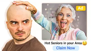 Clicking YouTube Ads until I get scammed.