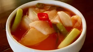 Download Vegetable and Fruit Water Kimchi (Nabak-kimchi: 나박김치) MP3