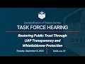 Download Lagu Restoring Public Trust Through UAP Transparency and Whistleblower Protection