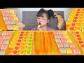 Download Lagu Mukbang Kẹo Dẻo Trái Cây Cuộn Dài, Hình Rắn\u0026Trứng Ốp La| Mukbang Fruit Gummy Candy with Many Flavors