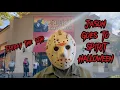 Jason Voorhees goes to Spirit Halloween Friday the 13th