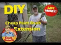 DIY Cheap Paint Brush Extension