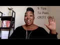 5 Tips to Pass the Criti Call Test
