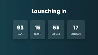 How to Create a Countdown Timer Using HTML CSS and JavaScript