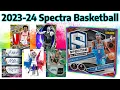 2023-24 Spectra Basketball Hobby Box 850 for 4 Autos and a White Color Blast DREAM