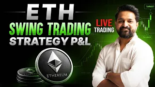 Live Swing Trading ETH and Gold Simple Strategy Theta Gainers