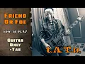 t.A.T.u. - Friend Or Foe | GUITAR ONLY, with SOLO + SCREEN TABS | HOW TO PLAY