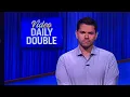 Cris Pannullo 14-day defending Jeopardy champion found DAILY DOUBLE to start off tonight s episode
