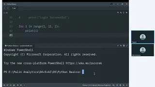 Python 5 PM Batch Training Session 6