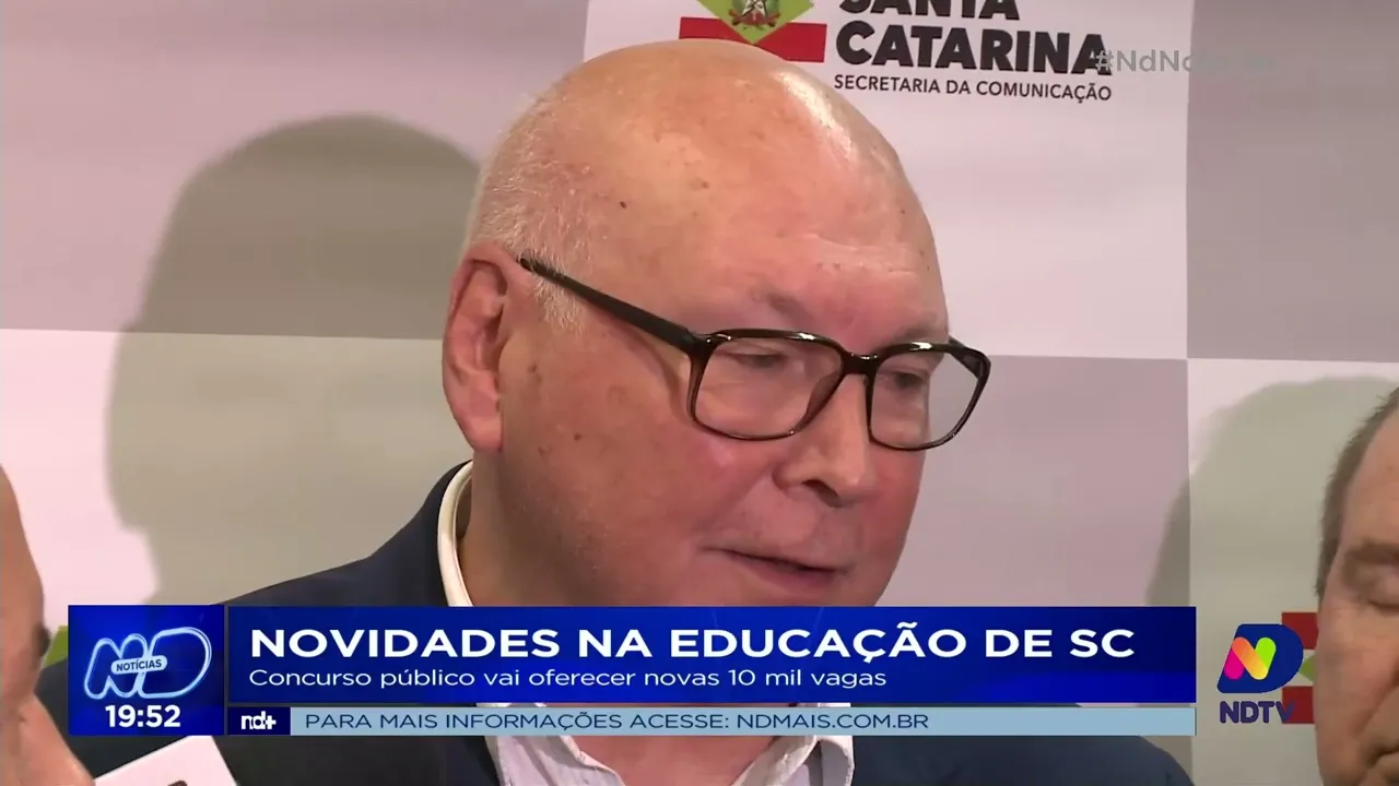 Novidades na educação de SC: concurso público oferece novas 10 mil vagas