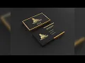 Download Lagu Gold Metallic Business Card Design | Gold Foil Business Card | Adobe Illustrator \u0026 Adobe Photoshop