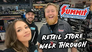 Parts Plans and a Surprise Guest at Summit Racing