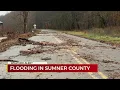 Sumner County sees high water flooding during Wednesday rain