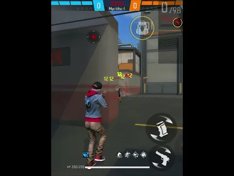 Bắn như Bot☠️ #CoStarFreeFire #freefire #ff