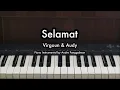 Download Lagu Selamat (Selamat Tinggal) - Virgoun ft. Audy | Piano Karaoke by Andre Panggabean