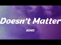 BENEE - Doesn't Matter (Lyrics)