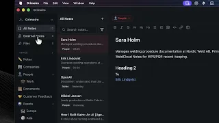Grimoire - Local first markdown notes app