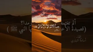 ألم تغتمض عيناك الأعشى يمدح النبي ﷺ ملحنة 