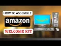 Amazon VCS Welcome kit Assembling Step by Step Explained WFH Remote jobs by Amazon