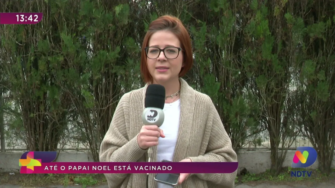 Até o Papai Noel tomou a vacina contra Covid-19; veja como foi