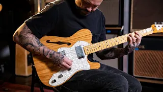 fender american vintage ii 1972 telecaster thinline electric guitar demo with tim stewart