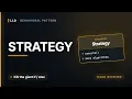 Strategy Design Pattern in Java LLD Interview Favorite