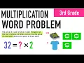 3rd Grade Multiplication Word Problem Practice