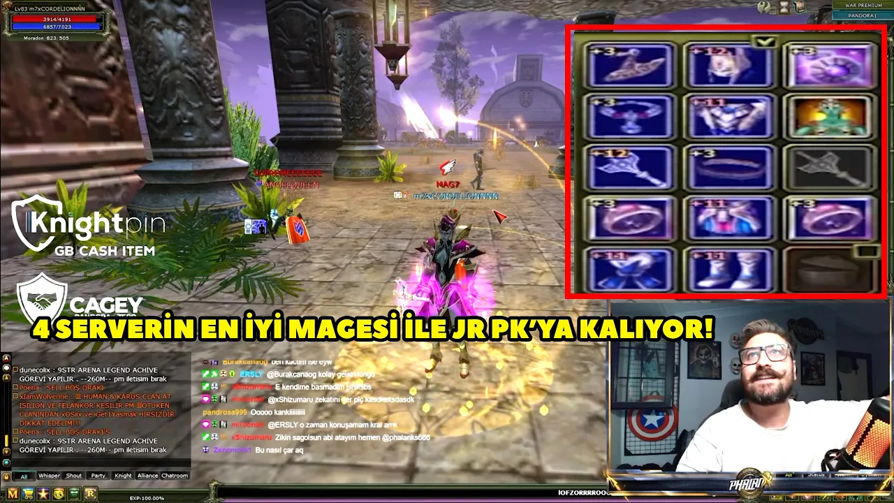 PHALANKS666 - (Pandora) Son 4 Serverin En İyi İtemli Magesine Giriyor ! Knight Online