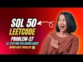 SQL 50 Problem 27 - Find Followers Count Easy