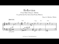 Reflection - From Disney's Mulan - Sheet music transcription