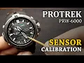 Casio Protrek PRW-6000 - Compass calibration on module 5365