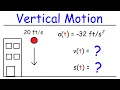 Rectilinear Motion Problems - Distance Displacement Velocity Speed Acceleration