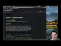 Let s read the Bazel rules - python source code