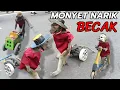Download Lagu Funny Monkey Topeng Monyet Lucu dan Keren Narik Becak