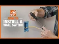 How to Add a Wall Switch to a Ceiling Fixture The Home Depot