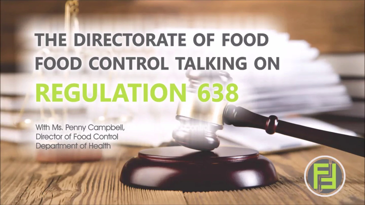 Talking to the Directorate of Food Control about R638