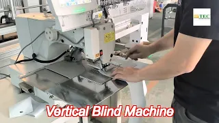 automatic vertical blind vane hem pocket sewing machine curtain&roller blind