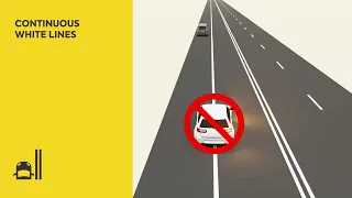 Continuous White Lines - Get Streetwise RSC