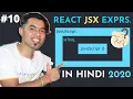 JavaScript Expressions in JSX in ReactJs in Hindi in 2020