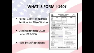 How TO FILL FORM I-140 2025 PART1