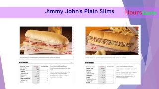 Jimmy Johns menu Jimmy John s Hours Jimmy Johns locations recipe Jimmy johns near me