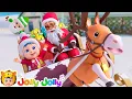 Lagu Let's Ride in The Reindeer Sleigh🤶🏻! Jingle Bells, Wheels On The Bus | Jolly Jolly - Nursery Rhymes