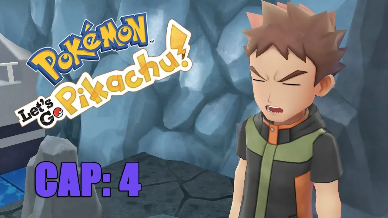 Consiguiendo La Primera Medalla "Roca" - Pokemon Lets Go Pikachu Capitulo 4