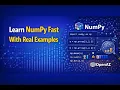 Comprehensive NumPy Tutorial for Efficient Data Analysis and Scientific Computing