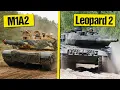 German Leopard 2 VS American M1 Abrams